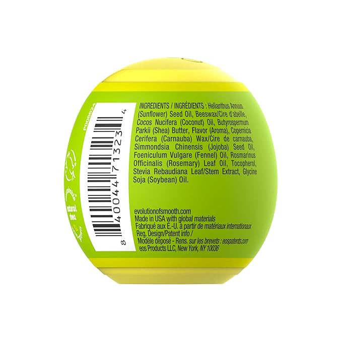 eos 100% Natural Lip Balm- Pineapple Passionfruit, All-Day Moisture, Made for Sensitive Skin, Lip Care Products, 0.25 oz (Pack of 2)-Velvo Beauty