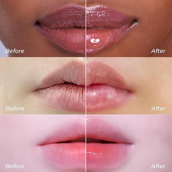 Natural Plumping Vitamin E Lip Mask 2EA | Hydrating Lip Moisturizer For Soft, Smooth, Plump Lips, Infused with Natural Oils, Organic Shea Butter, Collagen, Korean Skincare, Lip Gloss-Velvo Beauty