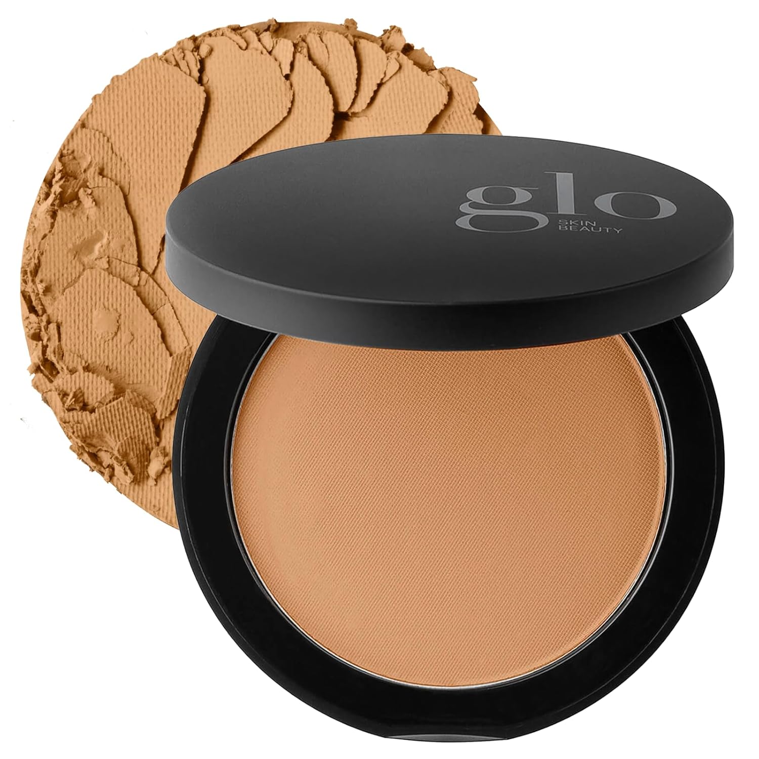 Glo Skin Beauty Pressed Base Powder Foundation Makeup (Tawny Light) - Flawless Coverage for a Radiant Natural, Second-Skin Finish-Velvo Beauty