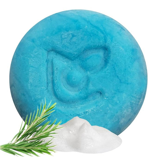 Maka Nature Low-Carbon Shampoo Bar | Korean K-Beauty Haircare with Natural Ingredients for Dry Scalp & Hair Types | Vegan, Eco-Friendly, pH balanced, 3.35oz (Tea Tree)-Velvo Beauty