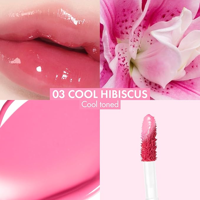 Amuse SEOUL BEBE TINT - 03 COOL HIBISCUS | 24-hour Long-lasting Lip Stain, Plumping, Hydrating, Moisturizing, No Peel Off, Lip Care, Treatment, Non Sticky, Korean Lip Tint for Dry Lips-Velvo Beauty