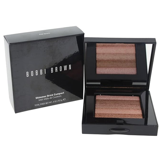 Bobbi Brown Shimmer Brick Compact Highlighter for Women, Pink Quartz, 0.4 Oz-Velvo Beauty