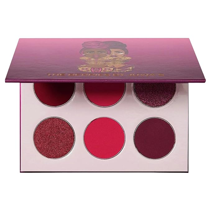 Juvia's Place Palette The Berries - Mauves, Deep Pinks, & Perfect Berry Hues, Professional Eye Makeup, Pigmented Palette for Eye Color & Shine, Pressed, Shades of 6-Velvo Beauty