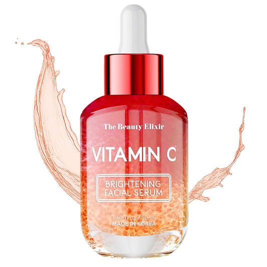 Vitamin C Serum For Face - Dermatologist Tested - Anti-Aging & Dark Spot Remover - Brightening, Clean Beauty, Cruelty-Free, Korean Skin Care for Glass Skin - All Skin Types - 1.69oz-Velvo Beauty