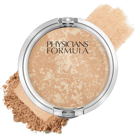 Physicians Formula Mineral Wear Talc-Free Face Powder, Light Coverage Mineral Makeup for Sensitive Skin – Buff Beige-Velvo Beauty