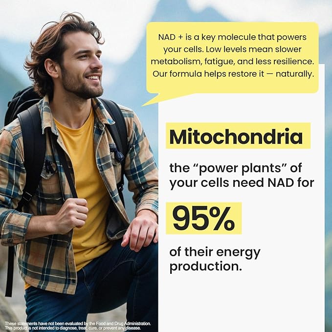 NAD Supplement Extra Strength - Liposomal + Resveratrol for Women & Men, CoQ10, Alpha Lipoic Acid, Green Tea, Quercetin, Urolithin A, Lycopene – High Purity Anti-Aging, Energy & Regeneration – 60ct-Velvo Beauty