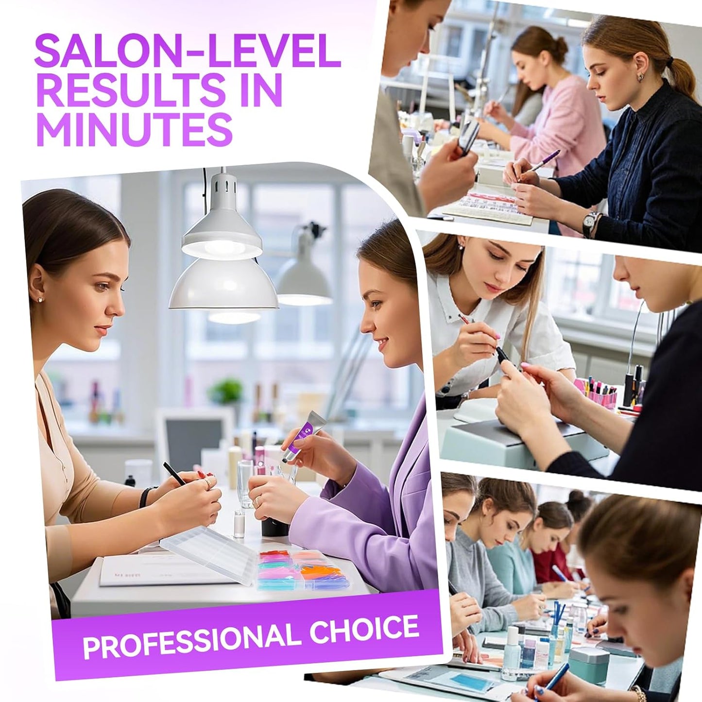 288pcs Nail Dual Forms for Buildergel: Gelike EC 12 Unique Styles & Sizes for Professional Salon-Quality Manicures at Home-Velvo Beauty