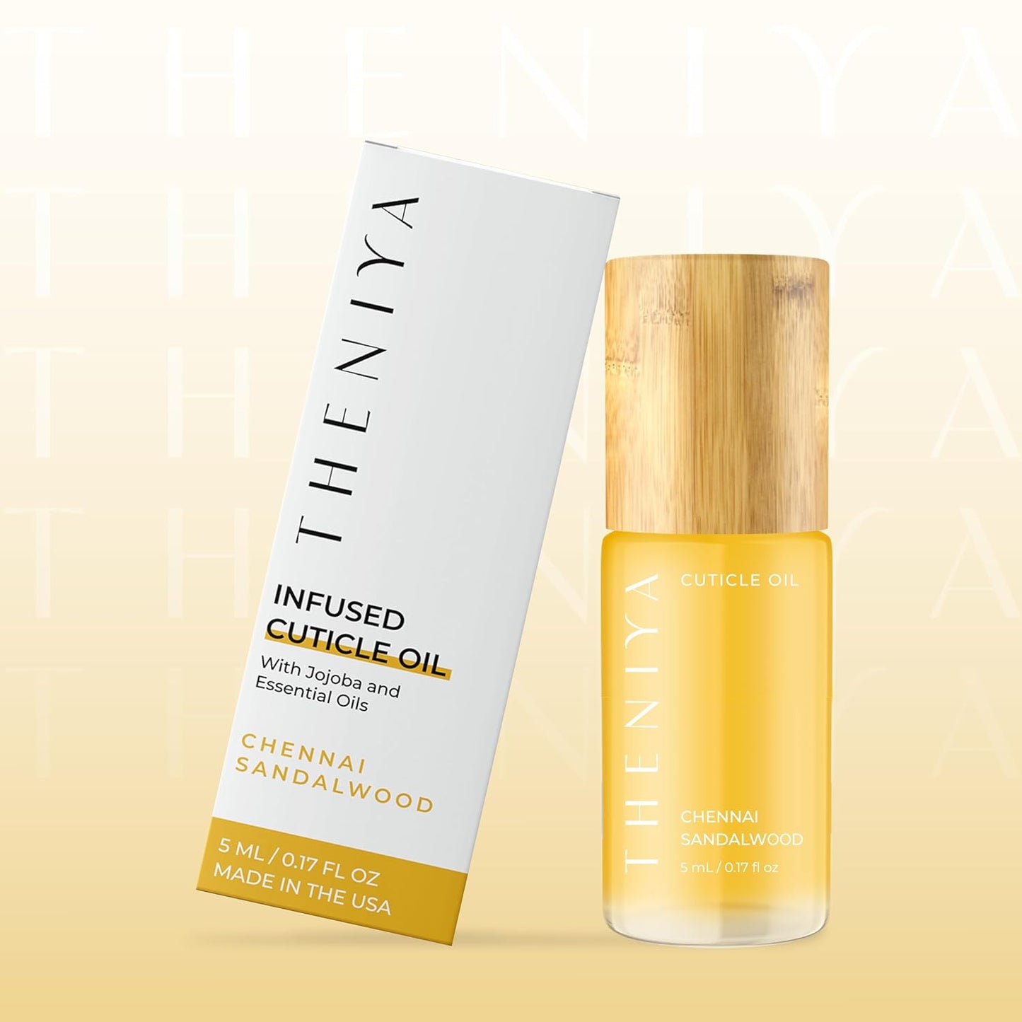 Cuticle Oil for Nail Strengthening and Growth – Hydrating, Vegan, Organic Formula with Jojoba & Vitamin E | 3 Signature Fragrances | 5mL Roll-On (0.17 Fl Oz, Sandalwood Fragrance)-Velvo Beauty