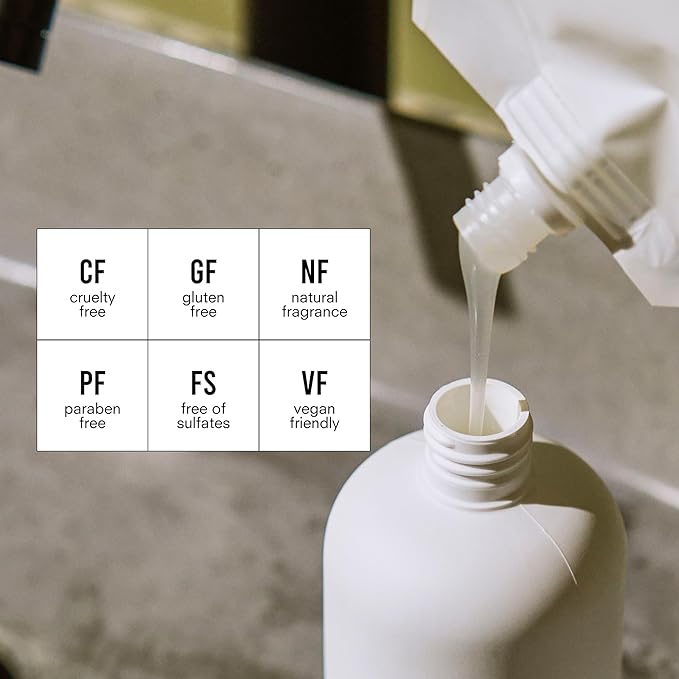 Public Goods Hand Soap | Cleansing Soap for Kitchen & Bathroom | Made with Natural Essential Oils | Paraben & Sulfate Free | Vegan Friendly | 34 Fl Oz Refill-Velvo Beauty