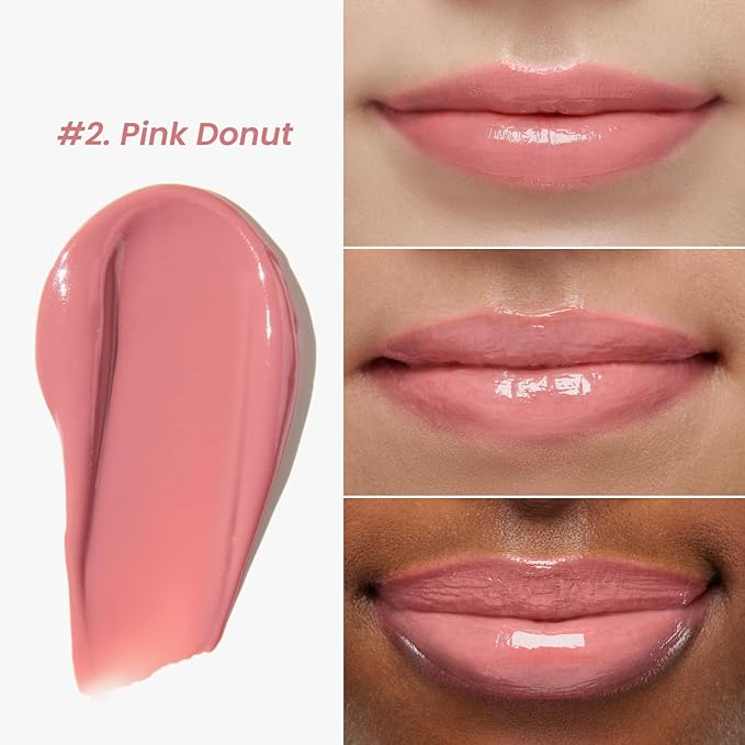 CNP Propolis Jelly Tinted Lipcerin™ - 02 Pink Donut, Hydrating Lip Balm & Gloss with Manuka Honey + Hyaluronic Acid, Korean Skincare, 0.3 fl.oz.-Velvo Beauty