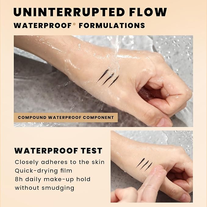 Jolilab 4 Pcs Eye Makeup set.Makeup kit includes lash serum,Mascara,Brow cream,Liquid eyeliner.Waterproof Smudgeproof Long Lasting.Gift Kit for Women Girls(4 Pcs Set)-Velvo Beauty