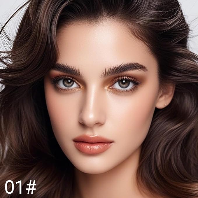 Erinde Waterproof Eyeshadow Stick, Cream Eye Shadow Stick, Long-Lasting, Crease-Proof, Cream to Powder Buildable & Blendable Eye Shadow Pencils Crayon, Vegan & Cruelty-Free, 01 Caramel-Velvo Beauty