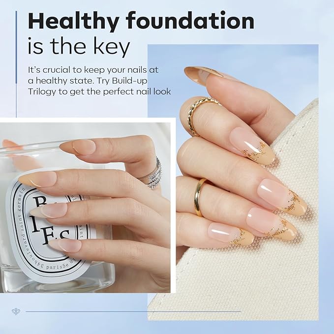 modelones Nail Dehydrator and Primer & Builder Nail Gel, 3Pcs Prep Dehydrate & Bond Primer Clear Gel Builder Polish Base Coat for Strengthener Apex Building, LED Lamp Cured 10ml Home DIY Salon-Velvo Beauty