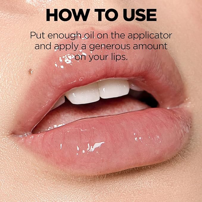 THESAEM Eco Soul Lip Oil 02 Berry - Plumping & Hydrating Lip Oil to Nourish & Moisturize Lips – Berry Extract & Rose Water - Lips Soft & Glossy for Dry Lips, 0.21 fl.oz.-Velvo Beauty