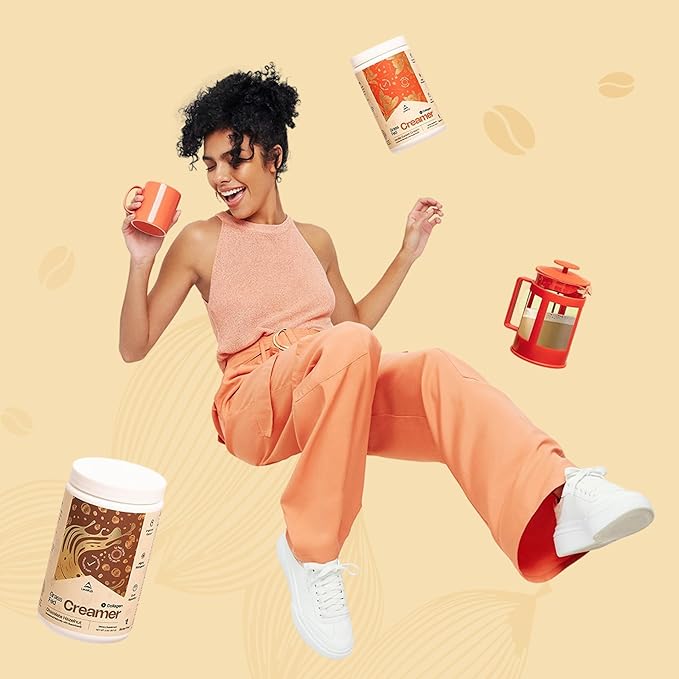LevelUp Creamer, with Energizing MCT Oil and Collagen Peptides, Keto Coffee Creamer, Supports Natural Energy & Ketone Production - Chocolate Hazelnut-Velvo Beauty