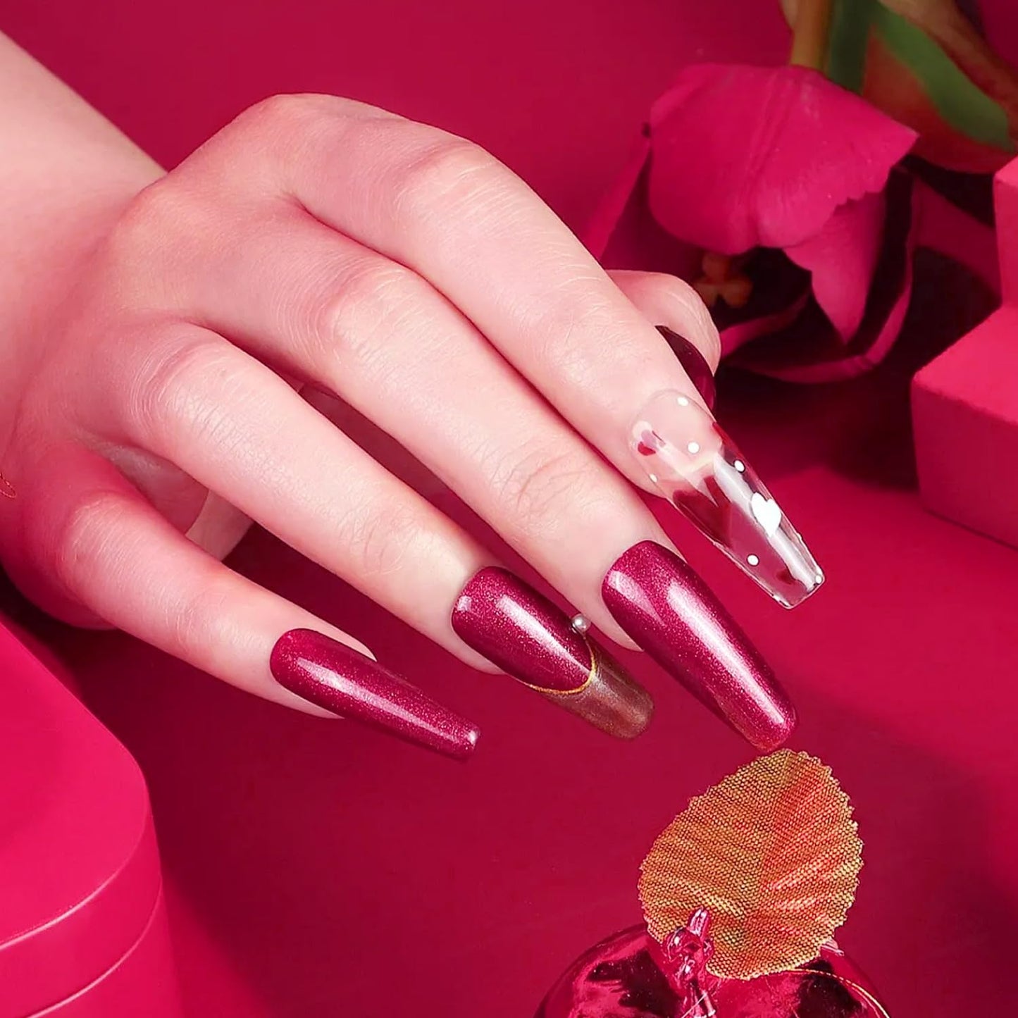 Major Dijit Quick Dry Nail Polish Bright Red Summer Nail Lacquer for Nail Art Regular Nail Polish 0.41 fl oz.-Velvo Beauty