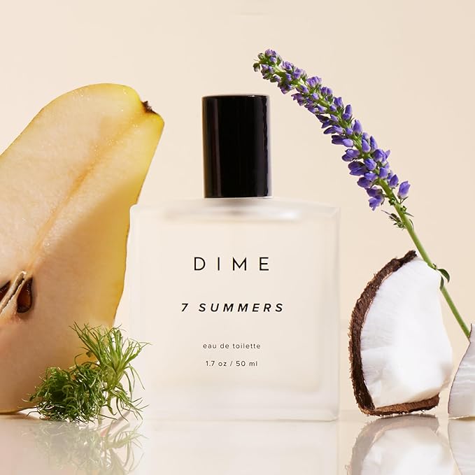 Dime Beauty 7 Summers Perfume for Women, 1.7 oz / 50 ml - Sweet Floral Scent, Clean Fragrance Eau de Toilette, Hypoallergenic-Velvo Beauty