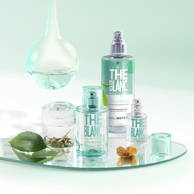 SOLINOTES White Tea Perfume for Women - Eau De Parfum | Delicate Floral and Soothing Scent - Made in France - Vegan - 1.7 fl.oz-Velvo Beauty