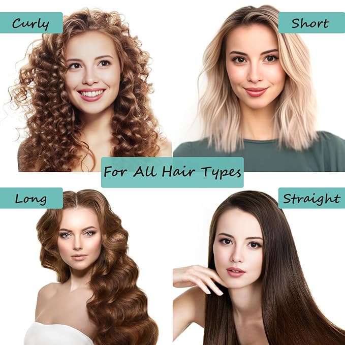 Satin Heatless Curling Set - Hair Rollers for Curls Heatless Hair Curlers & Hot Rollers Hair Curlers to Sleep in Curling Rod Headband Curler (Dream Nebula)-Velvo Beauty