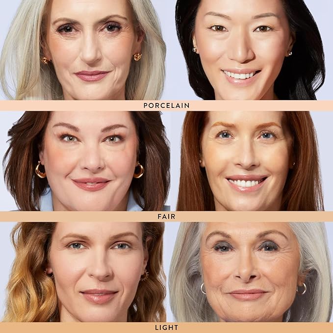 LAURA GELLER NEW YORK Award-Winning Baked Balance-n-Brighten Color Correcting Powder Foundation - Fair - Buildable Light to Medium Coverage - Demi-Matte Natural Finish-Velvo Beauty