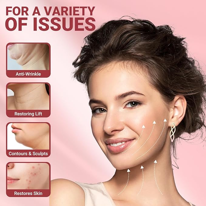 Reusable V Line Lifting Mask with Chin Strap for Sleeping,Face Lift Prevent Sagging, Jaw Exerciser,Pink,M-Velvo Beauty