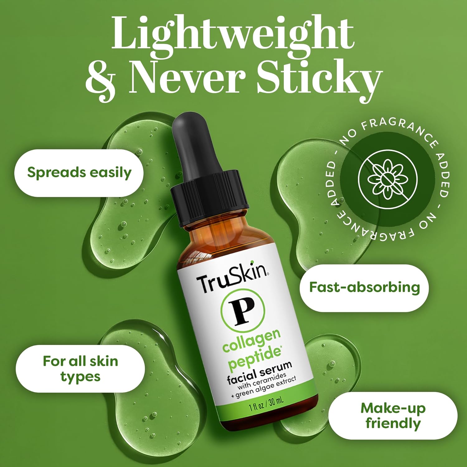 TruSkin Pro Collagen Multi Peptides Serum for Face – Anti Aging Face Serum with TriPeptide-29 & Ceramides – Support Skin’s Natural Collagen & Skin Barrier for Firmer-Looking Skin – 1 fl. Oz-Velvo Beauty