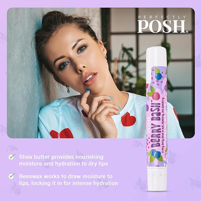 Perfectly Posh Berry Bash Lip Balm-Velvo Beauty