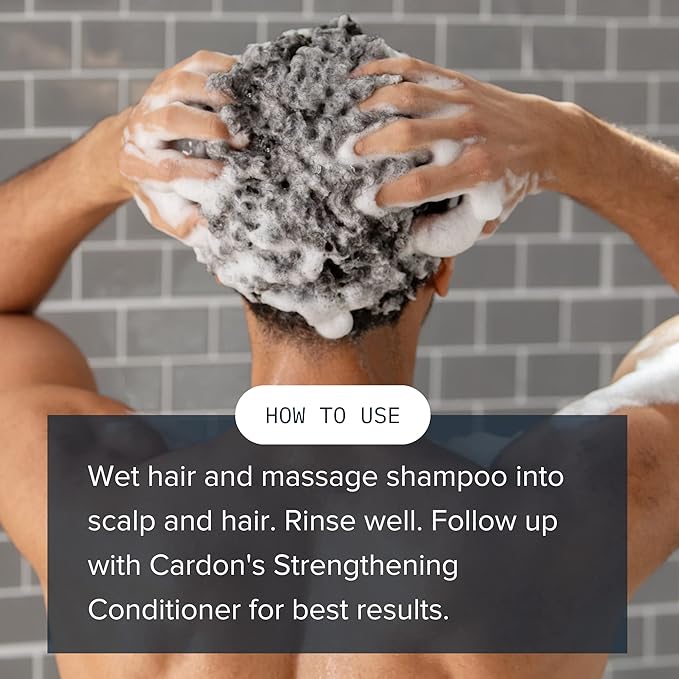 CARDON Hair Growth Shampoo for Men - Thickening, Anti-Thinning, Strengthens Roots, Korean Skincare for Healthy Scalp, Suitable for Oily and Dry Hair-Velvo Beauty