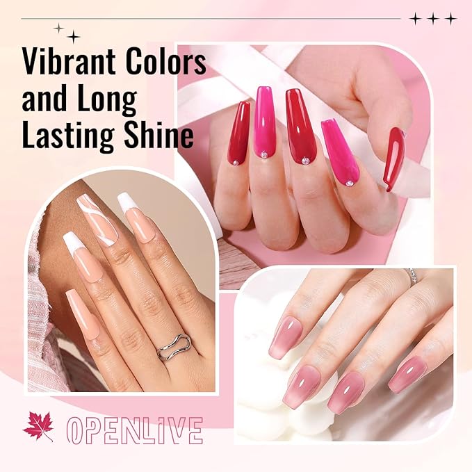 12 PCS Nail Polish Set With 10 Colour Combo, 2 PCS Base And Top Coat,Fast Drying Nail Polish For Home DIY And Beginners.-Velvo Beauty