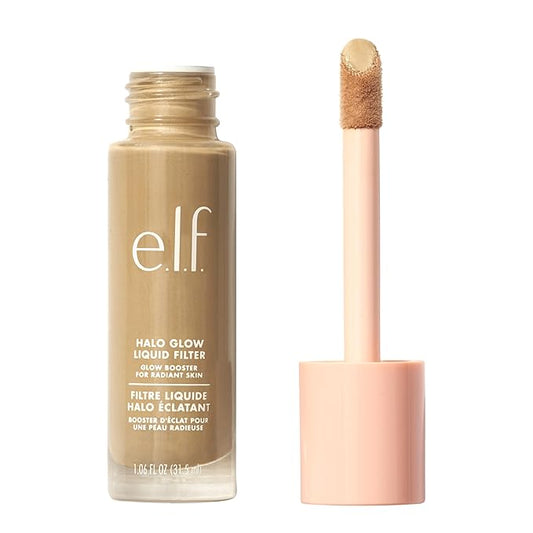e.l.f. Halo Glow Liquid Filter, Complexion Booster For A Glowing, Soft-Focus Look, Infused With Hyaluronic Acid, Vegan & Cruelty-Free, 3.5 Medium-Velvo Beauty