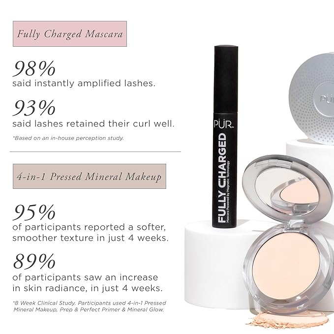 PÜR Beauty Multitasking Essentials Best Sellers Kit, Everyday Look Deluxe Kit, Condition & Moisturize Skin, Cruelty Free, Linen-Velvo Beauty