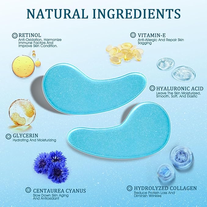 Under Eye Mask - Patches, 4 Fl Oz (Pack of 1)-Velvo Beauty