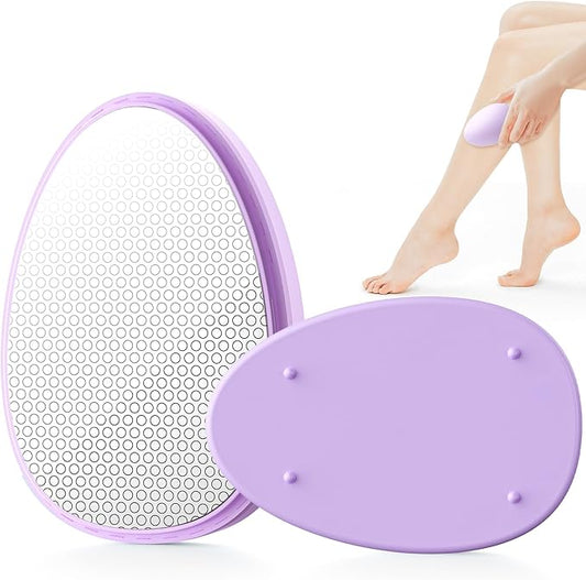 Crystal Hair Eraser for Women and Men, Reusable Crystal Hair Remover Magic Painless Exfoliation Hair Removal Tool, Magic Hair Eraser Device for Back Arms Legs-Velvo Beauty