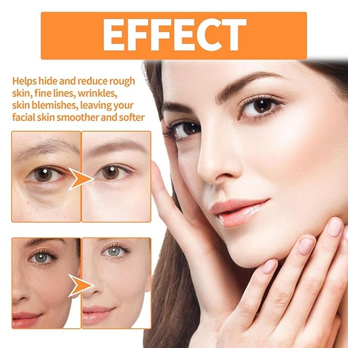 Mineral Sunscreen Setting Powder, Mineral Brush Setting Face Powder Makeup SPF 35 PA Oil Control Natural Matte Finish, Lightweight Breathable Concealer Brush Powder (Medium, 8g)-Velvo Beauty