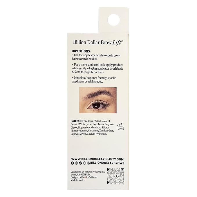 bdb Brow Lift - Instantly Laminated, Volumizing, and All-Day Hold-Velvo Beauty