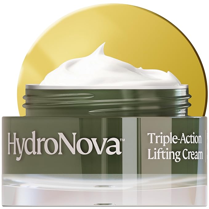 HYDRONOVA Anti-Aging Moisturizer Face Cream and Tighten and Lift Neck Cream - Facial Moisturizer for Women - Skin-Firming Wrinkle Formula with Retinol - PM Moisturizer for Face, Neck and Décolleté-Velvo Beauty