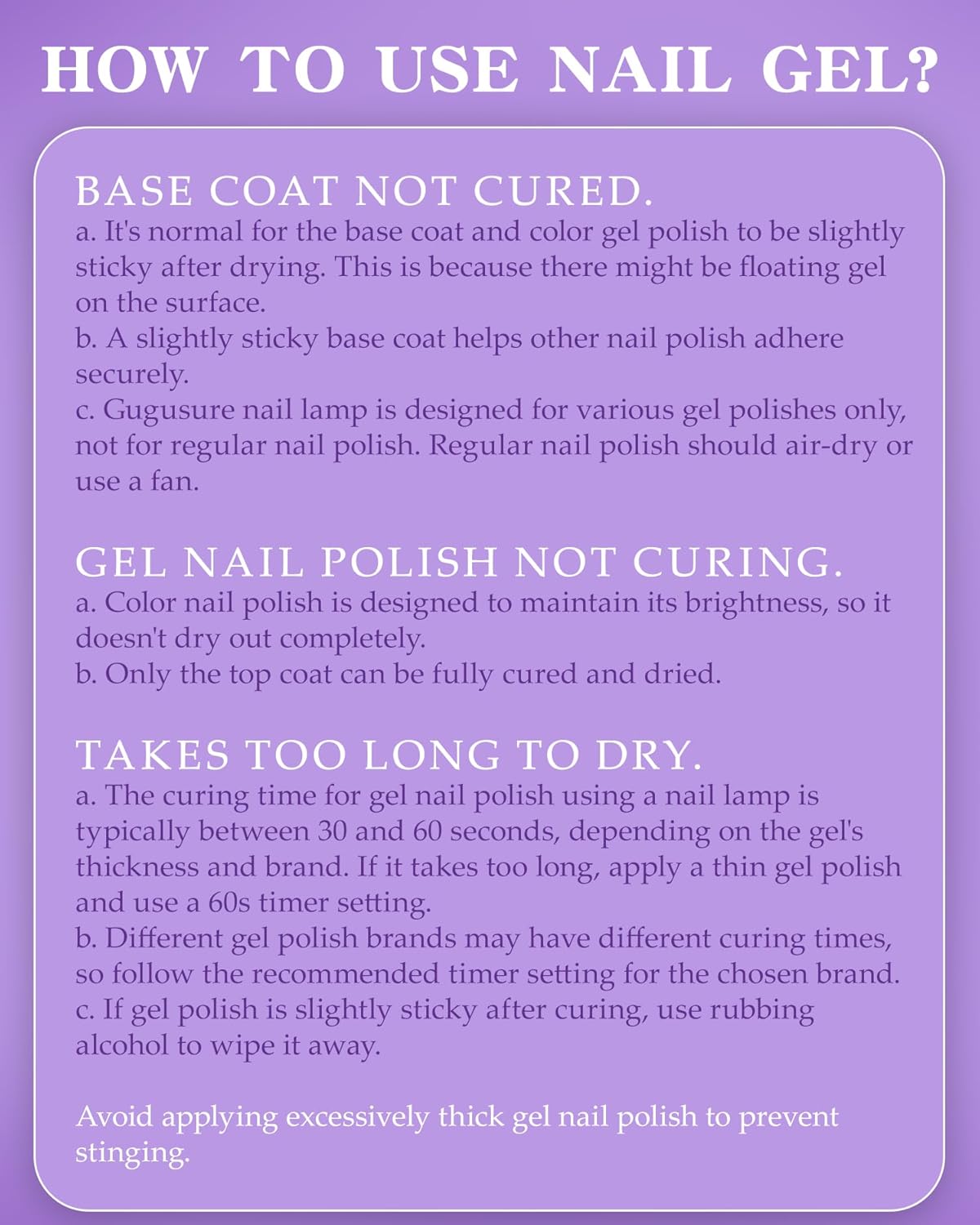 UV LED Nail Lamp, Gugusure 168W Nail Curing Lamps for Home & Salon, Led Nail Dryer for Gel Polish with Automatic Sensor/4 Timer Setting, Professional Nail Art Tools for Fingernail and Toenail Nail-Velvo Beauty