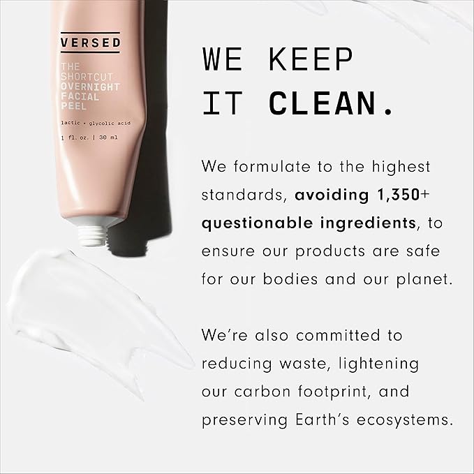 Versed Skin Reset Holiday Kit - Complexion Reset System - Contains Pore Refining Just Breathe Clarifying Serum & Dermaplaning Tool for Peach Fuzz + Facial Exfoliation (2 Pieces)-Velvo Beauty