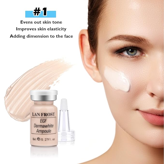 BB Pigment Serum Starter Kit Hyaluronic Acid Essence Foundation BB Facial Glow Skin Care Kit 0.27oz 12 Vials, Combined With Niacinamide and Peptides To Brighten Skin Tone Anti-Aging Foundation #1-Velvo Beauty