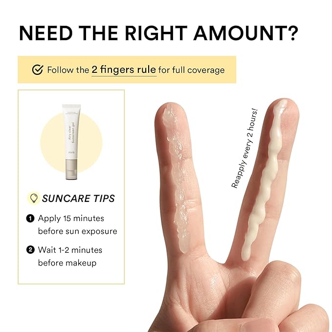 Abib Airy Clear Sunscreen Gel SPF30 1.01 fl.oz / 30 g (Semi- matte) | Korean Suncreen, Suncare, Sunblock, No White cast, Reef Safe, Primer poreless-Velvo Beauty