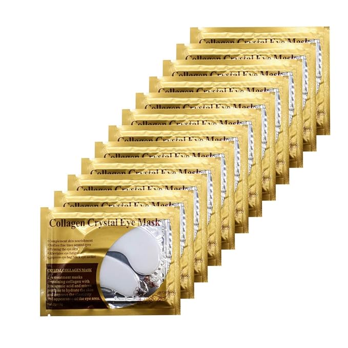 Under Eye Patches - 30 Pairs Collagen Eye Mask Eye Patches for Puffy Eyes and Dark Circles, Anti Aging Moisturizing Gel Eye Pads Under Eye Mask, Milk White-Velvo Beauty