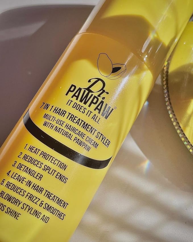 It Does It All: 7 in 1 Hair Treatment Styler with Papaya, Aloe Vera, Coconut Oil, Vegan & Natural (6 x 150 ml)-Velvo Beauty