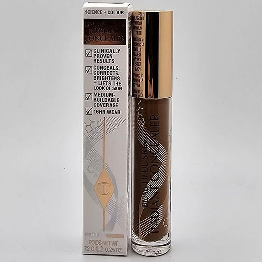 Charlotte Tilbury Beautiful Skin Radiant Concealer 17 Deep 0.25 oz-Velvo Beauty