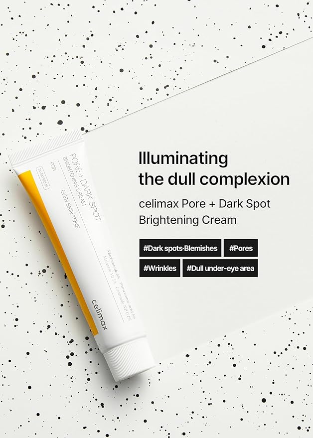 celimax Pore+Dark Spot Brightening Cream | with Niacinamide, Tranexamic Acid, TXA Cream, Pore Minimizer, Non-Irritating, Hydrating, For Sensitive Skin, 35ml-Velvo Beauty