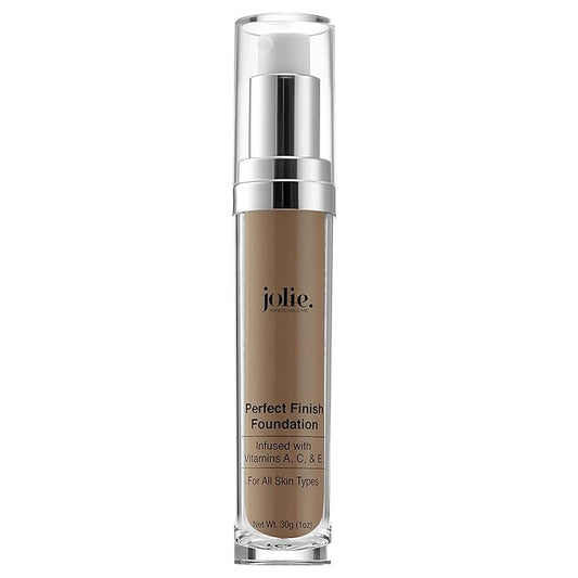 Jolie Perfect Finish Liquid Foundation Makeup SPF 15 Oil Free (DC2)-Velvo Beauty