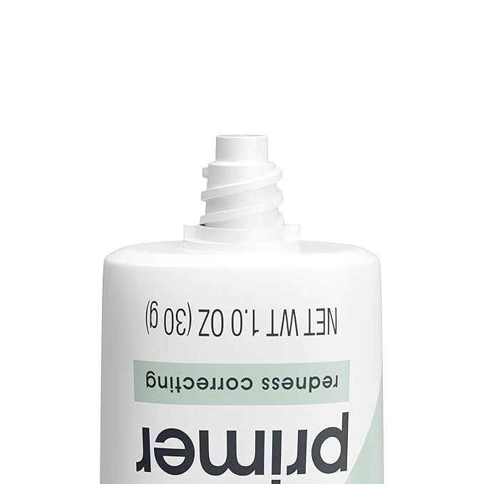 Neutrogena Prep + Correct Primer for Redness Correcting, Green-Toned Matte Makeup Primer with Seaweed Extract to Help Reduce Redness & Even Skin Tone, 1.0 oz (Pack of 2)-Velvo Beauty