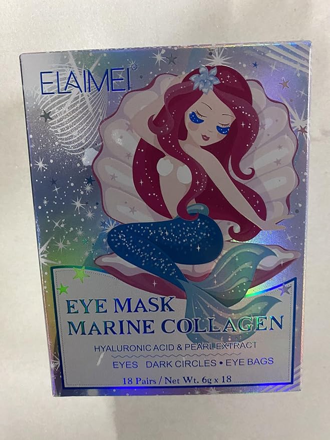 Under Eye Patches(12 Pairs), 6 Color Marine Collagen Eye Mask for Puffy Eyes, Dark Circles, Eye Bags, Wrinkles, Fine Lines.-Velvo Beauty