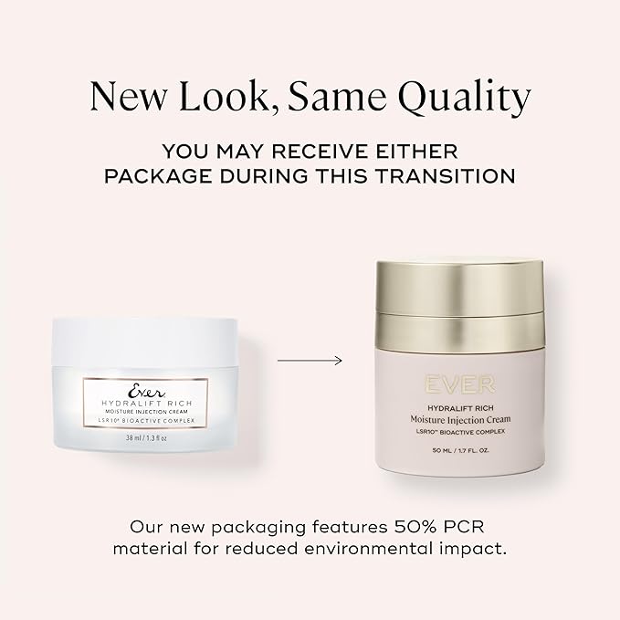 EVER Rich Face Moisturizer (Dry Skin)- Overnight Renewal Facial Lotion, Instant Face Lift Cream, Smooths Lines and Wrinkles, Restores Skin Elasticity, Packed with Urea, Squalane, and Vitamins-Velvo Beauty