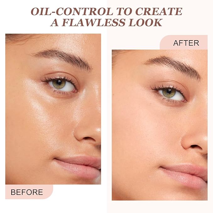 Boobeen Setting Powder, Lightweight Oil Control Loose Setting Powder, Full Coverage Finishing Powder For a Matte Flawless Look, Pressed Face Powder Makeup to Reduce Shine, Long Lasting-Velvo Beauty