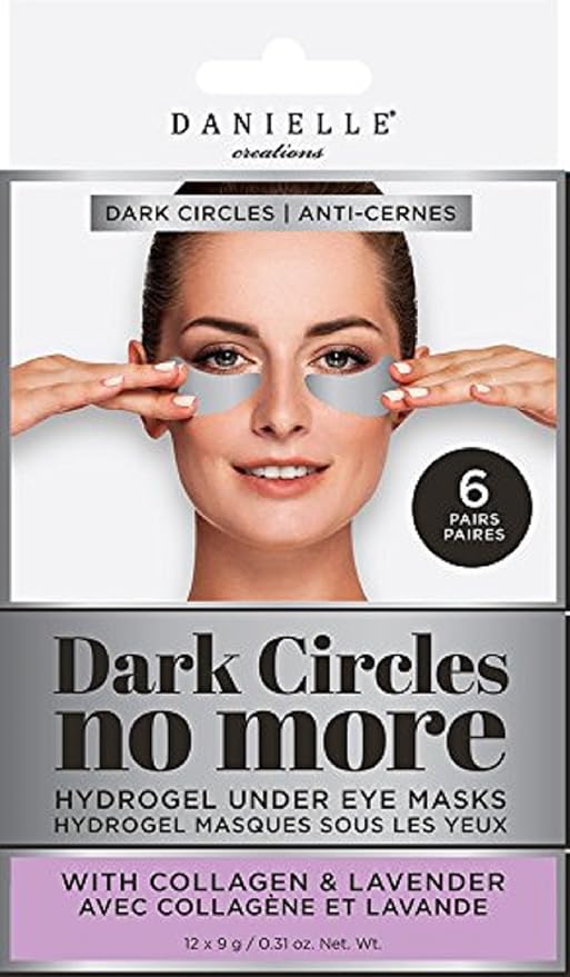 Dark Circles No More Hydrogel Undereye Masks with Collagen & Lavender, 6 Pairs-Velvo Beauty